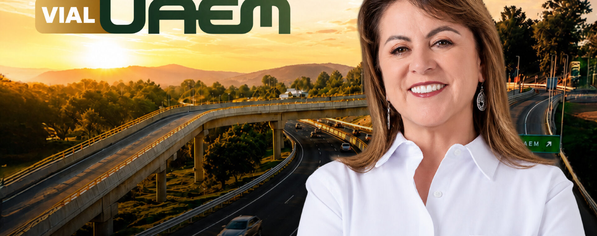 La Gobernadora Margarita Gonzalez presenta el Distribuidor Vial UAEM, obra que transformará Morelos